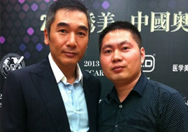 广州蓝图与明星合影