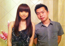 广州蓝图与明星合影