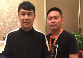 广州蓝图与明星合影