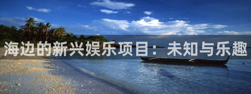 蓝图娱乐平台主管：海边的新兴娱乐项目：未知与乐趣